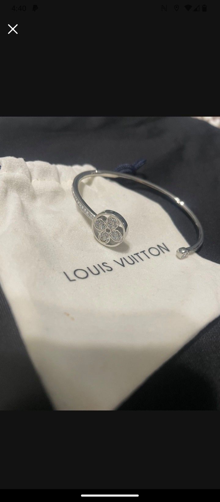 LV BLOSSOM BRACELET CUFF