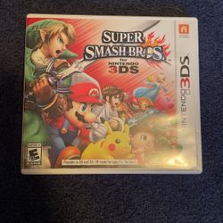 Super Smash Brothers For Nintendo 3DS