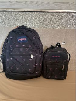 Jansport backpack with lunch bag in very good condition PRICE IS FiRm