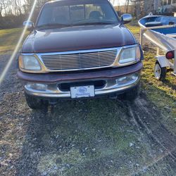 1999 Ford F150- Red