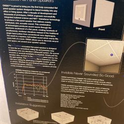 Mcicealed Flat Panel Speaker 