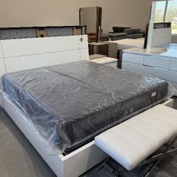 Nuevo Juego De Recamara Completa Queen 🛏Pagó Inicial Es De $54 No Se Necesita Crédito 💳