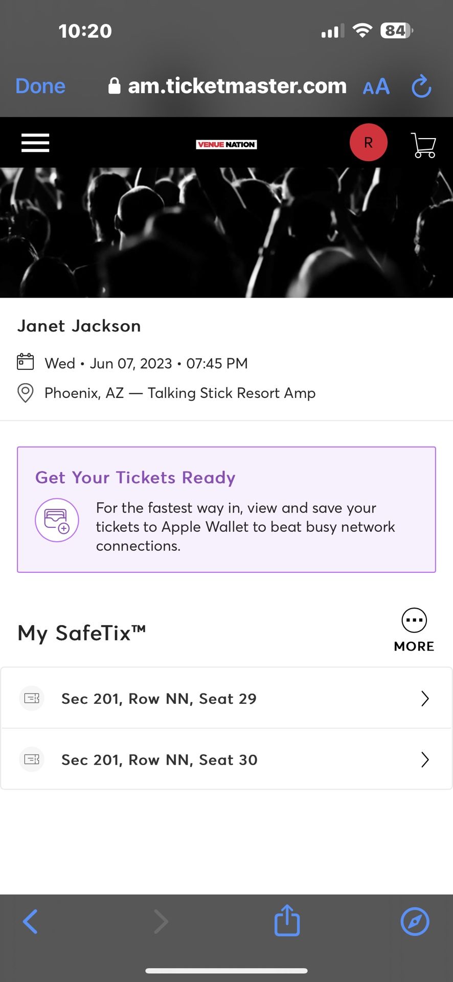 Janet Jackson Tickets 