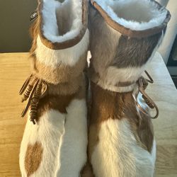 Ankle Boots Rabbit Fur
