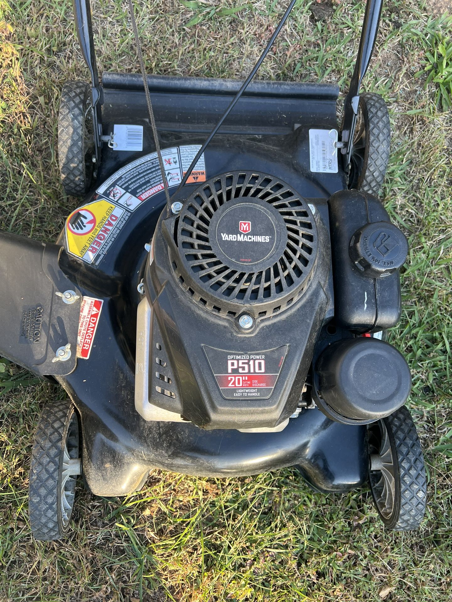 Yard Machines 20” Lawn Mower