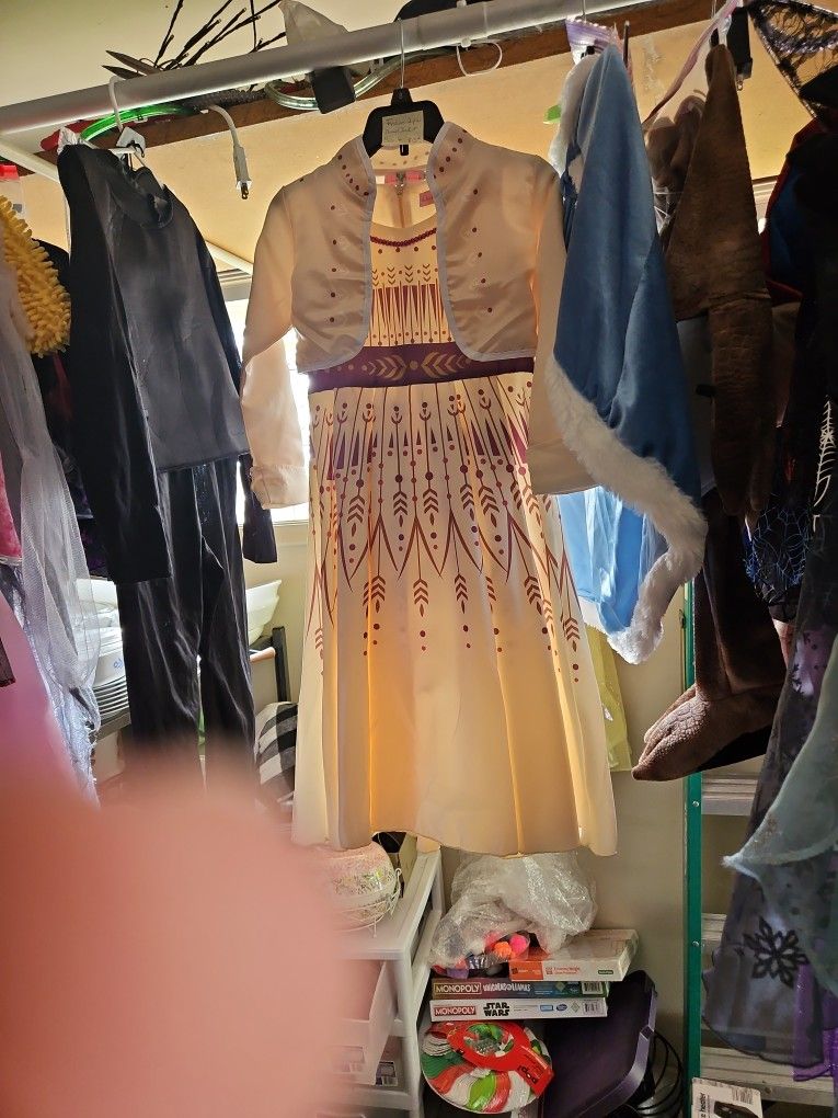 Frozen dress an jacket size 6