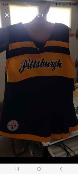 Pittsburgh Steelers cheer dress size 4T