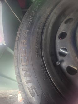 Tires and rim