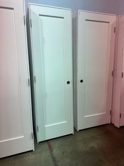 1-Panel Shaker Style MDF Solid Core are available in all sizes