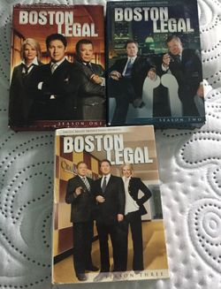 Boston Legal Series Set Season 1 2 3 DVD Set 1-3