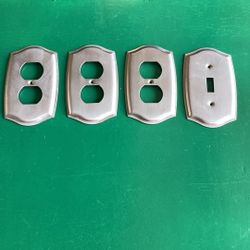 Stainless Steel Wall Outlet Plates 