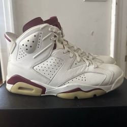 Air Jordan 6 Maroon