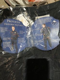 1) Men's XL Uniform Work Shirt - New — $20
New in packaging with tags. Men's X-Large uniform/work shirt, dark navy, Protocol by Triumvirate Wear. Shir