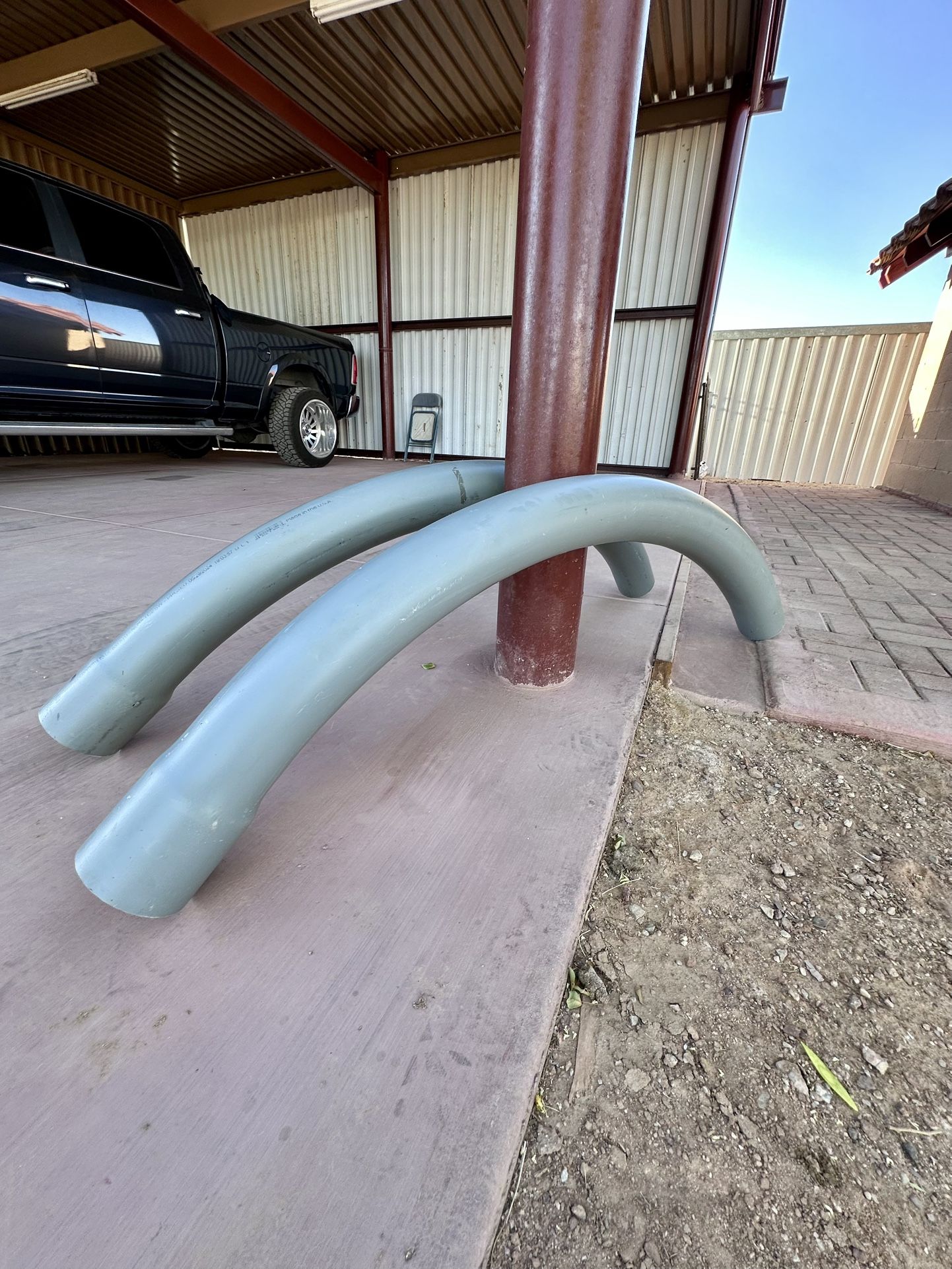 2 PVC Elbows