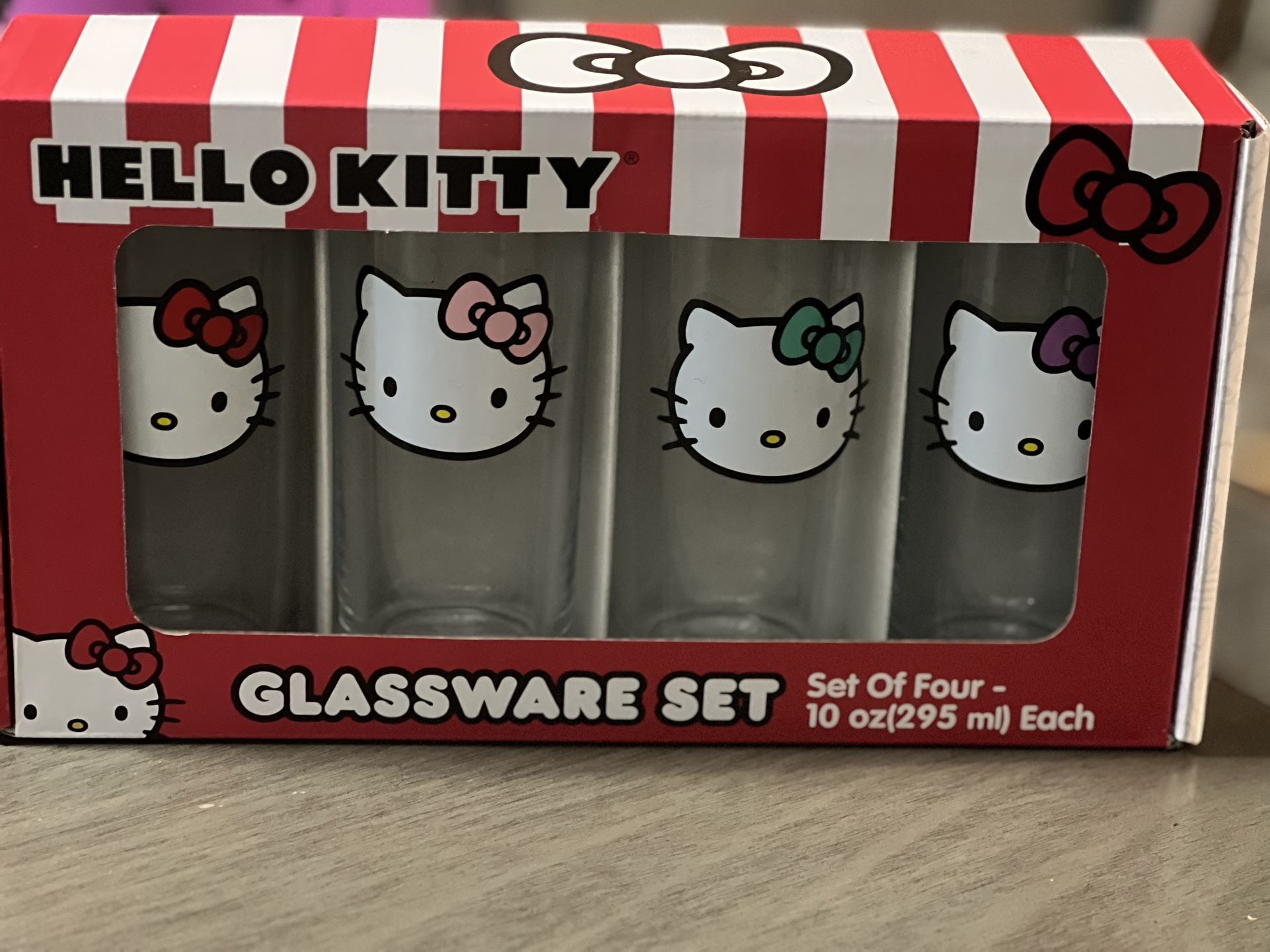 Hello Kitty Glassware 