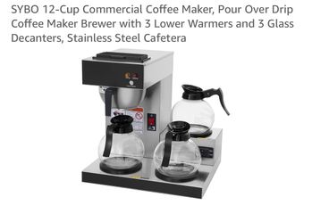 Commercial coffee maker