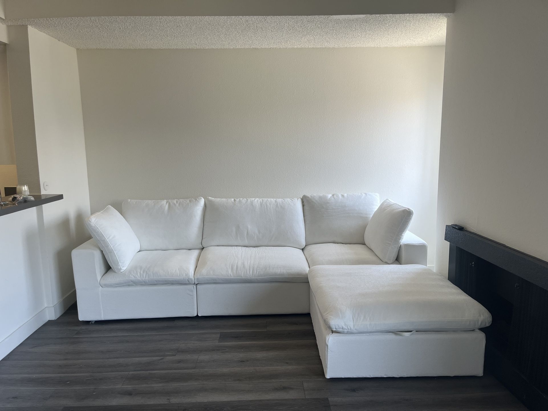 White Cloud New Sectional Couch