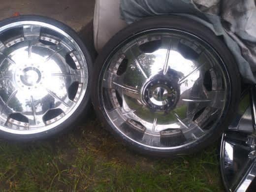 24s rims and tires