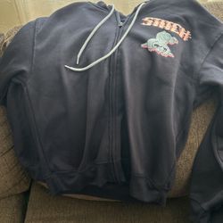 Disney Stitch Hoodie L (11-13) Women’s