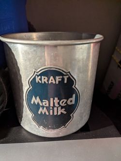 Vintage Kraft Malted Milk Antique Tin