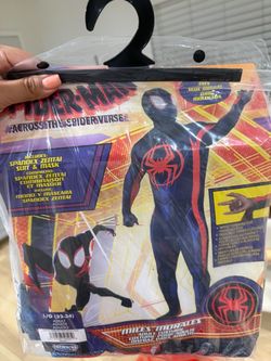 Miles Morales Spider-Man Adult Costume Large