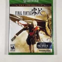 Final Fantasy Type-0 HD -- Day One Edition (Microsoft Xbox One, 2015) NEW
