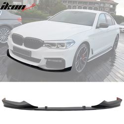 Fits 2017-2020 BMW 5 Series G30 MP Style Front Bumper Lip Spoiler Unpainted PP