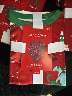 Toddler Christmas Sleepwear Set 3T