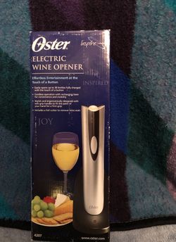 BRAND NEW IN THE BOX Electric wine opener