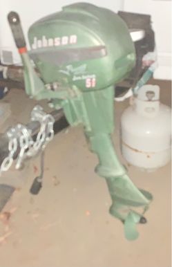 RUNS GREAT — Vintage Johnson Sea-Horse 5½ HP Outboard Motor — $200 OBO