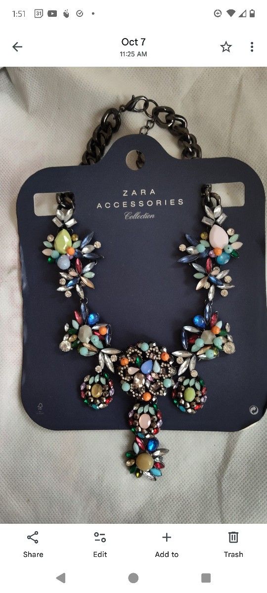 Zara Chunky Necklace $10.00