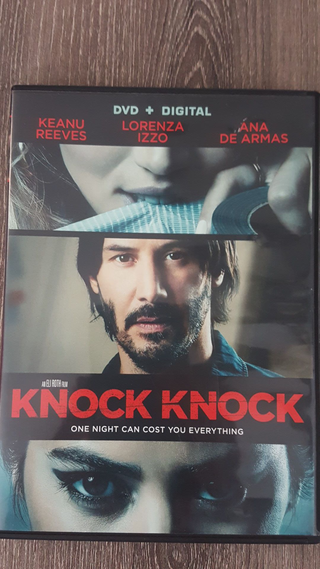 Knock Knock (Erotic Thriller/Horror DVD)