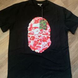 Pink Bape Shirt XL