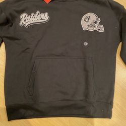 Raiders Hoodie Jacket Size Small