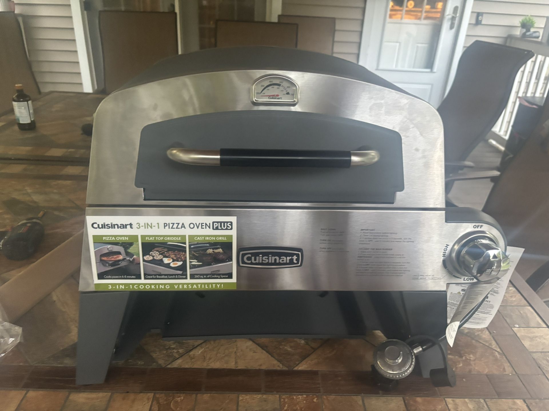 Cuisinart 3 In 1 Pizza Oven