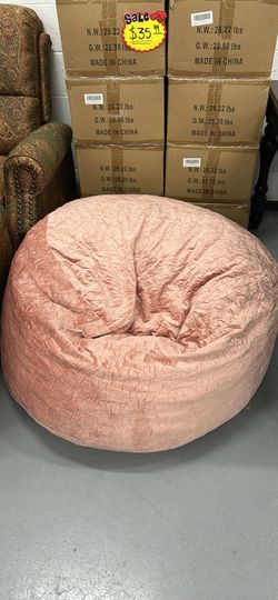 Pink Beanbag 