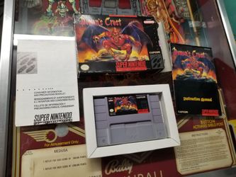 Demons Crest SNES Complete CIB Super Nintendo