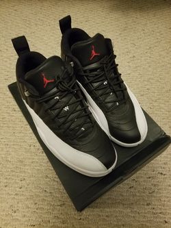 Jordan 12 low Playoffs sz 12