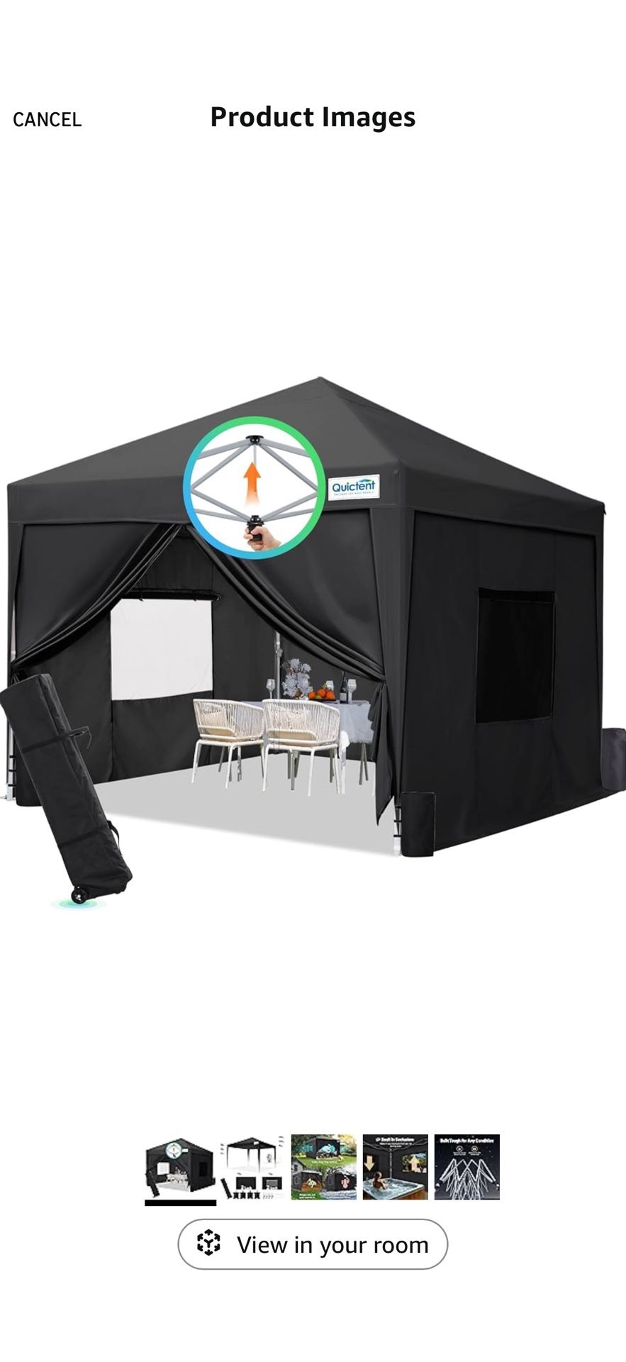 9.5’ Pop-up Canopy