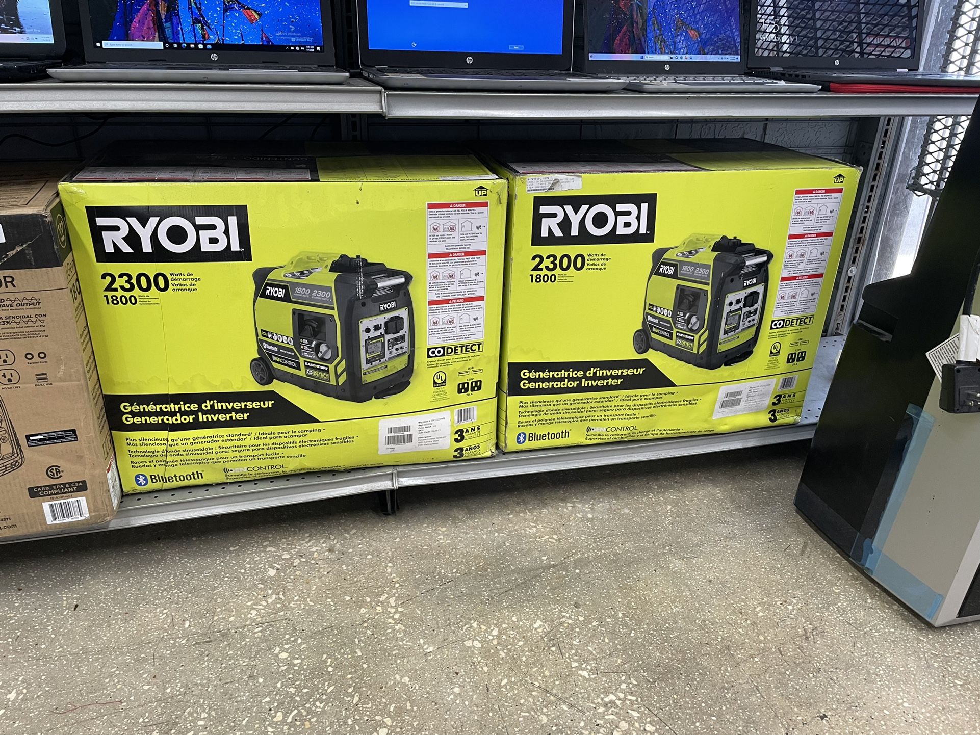 New Sealed Ryobi 2300 Watts Generator ( 5 AVAILABLE )