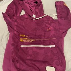 Pink Nike Dry Fit Hoodie