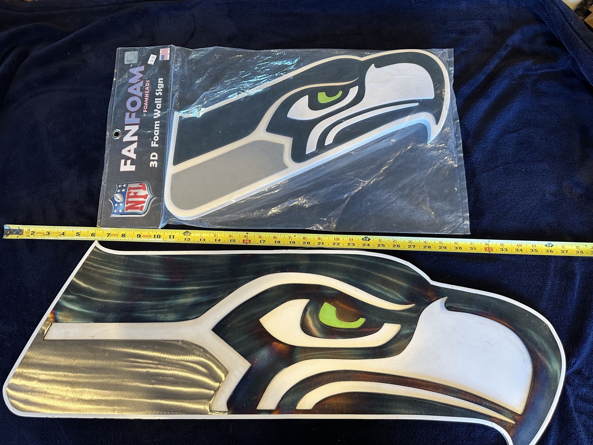 Seattle Seahawks , UW, Mariners Wall Signs For Man Caves ETC.