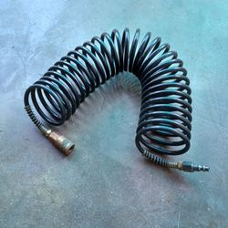 Coil Air Line With Quick Connect