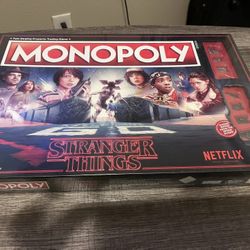 Stranger Things Monopoly Brand New Sealed
