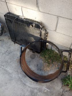 IMPALA Radiator And Fan Cover 