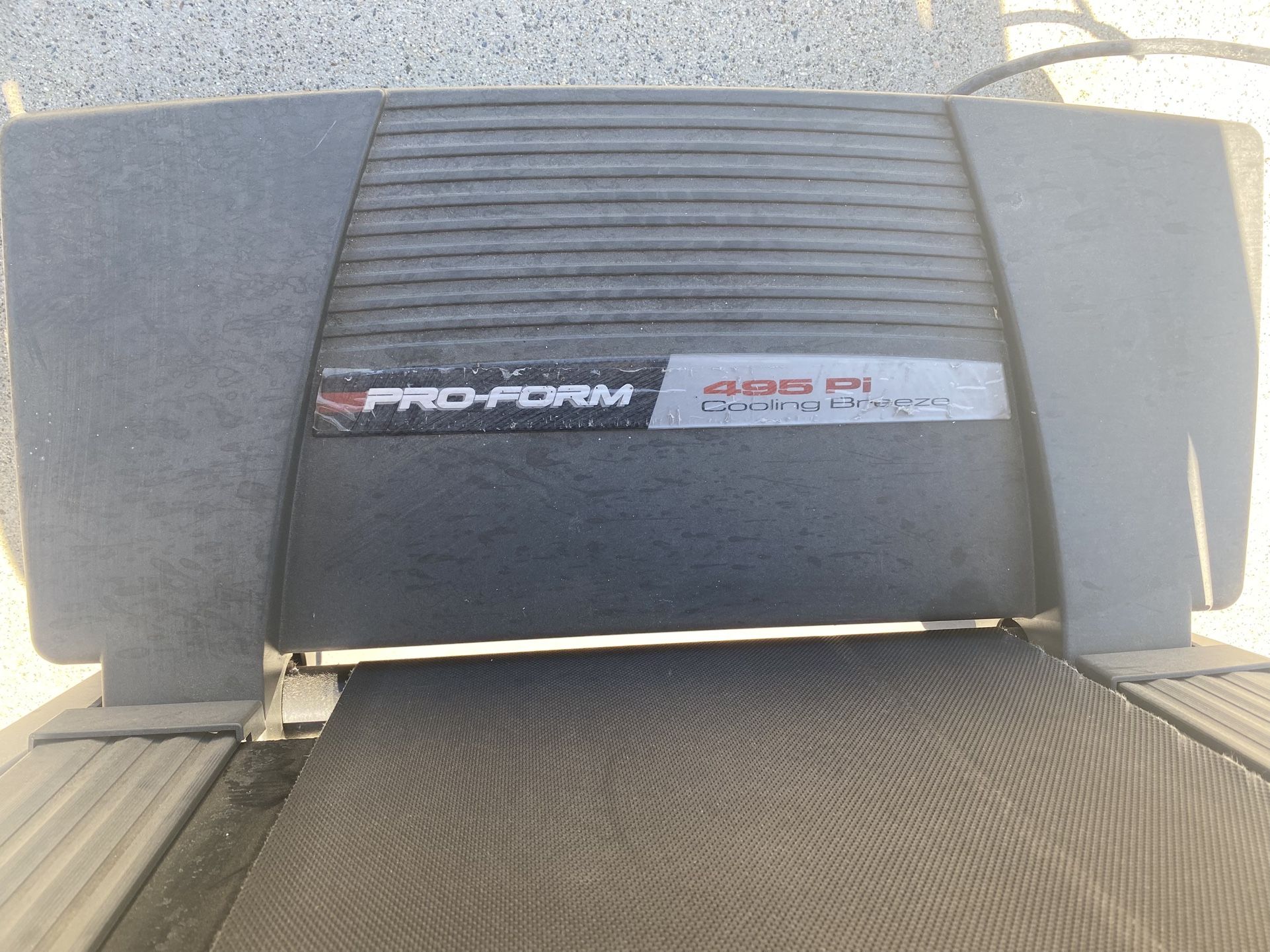 Free Treadmill ProForm 495 Pi Cooling Breeze Treadmill