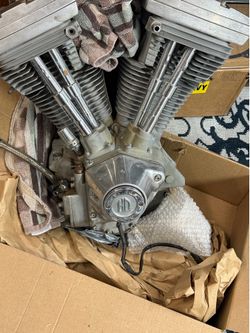 Harley evo motor out of a 1991 FXR