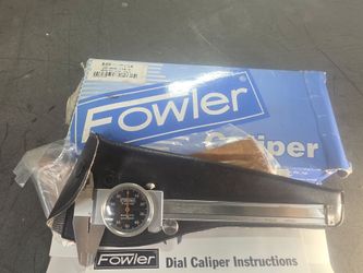 Fowler caliber 4in Premium Grade Dial Calipers