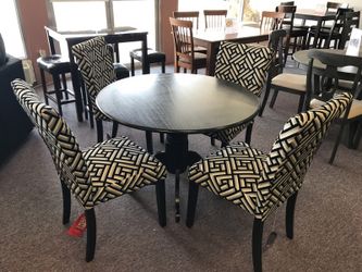 New table and 4 chairs