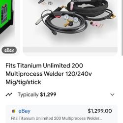 NIB Titanium Pro Unlimited Multiprocess 3in1
